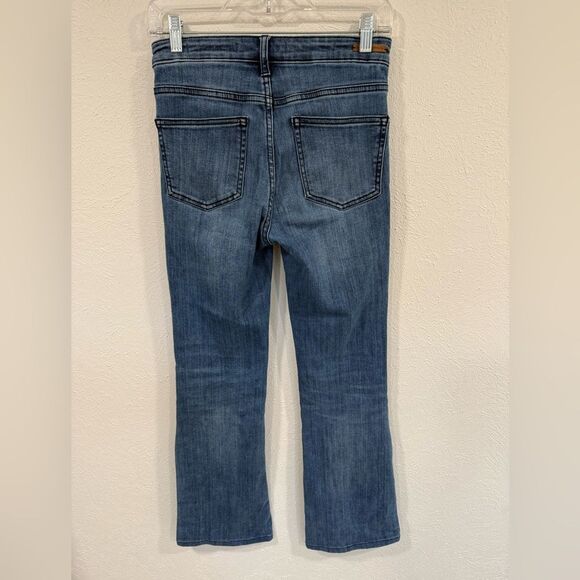 Pilcro Anthropologie High Rise Bootcut Button Hem Jeans sz25 - Picture 8 of 8